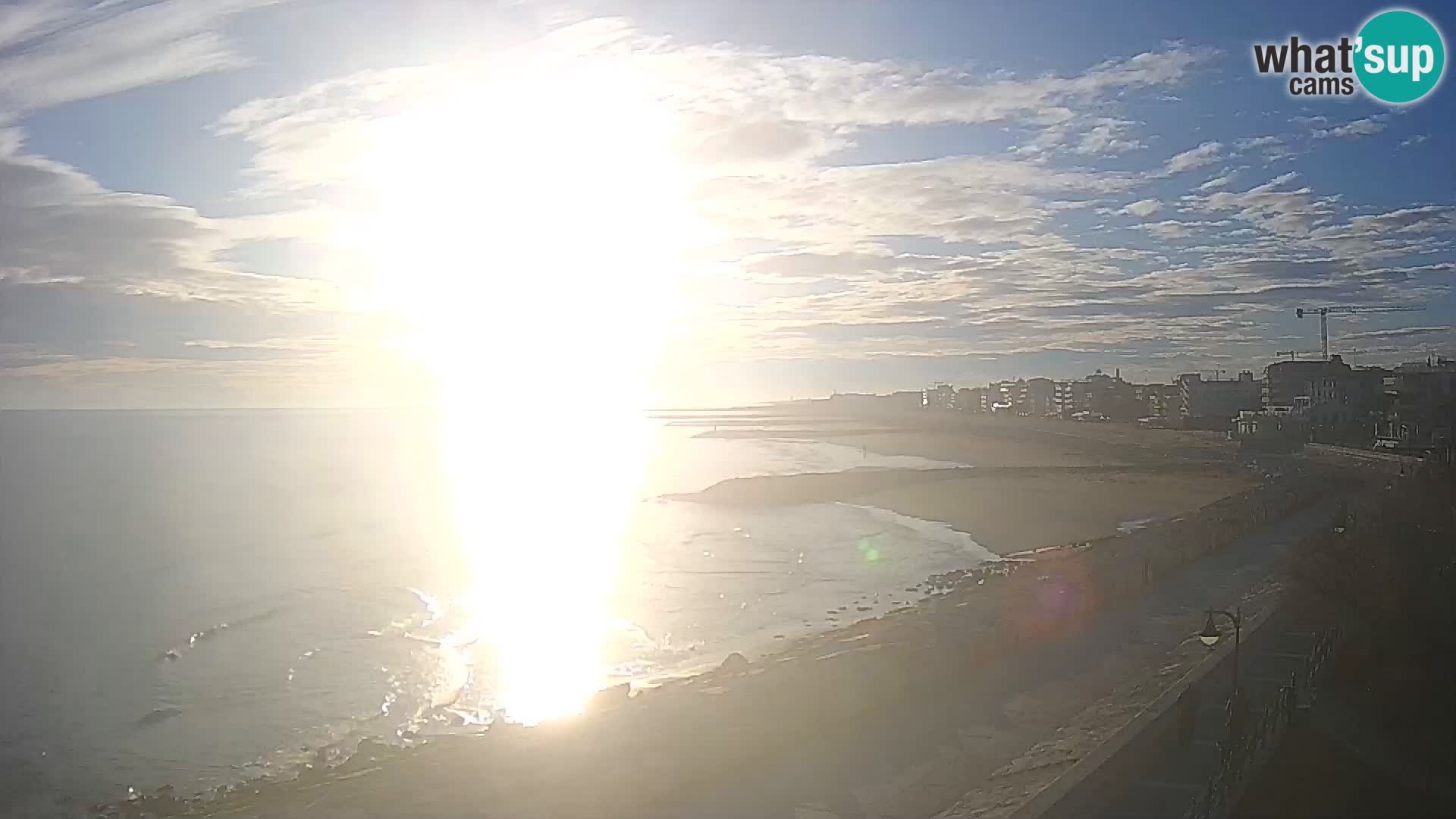 Webcam Caorle Ponente – View from Marinai di Caorle