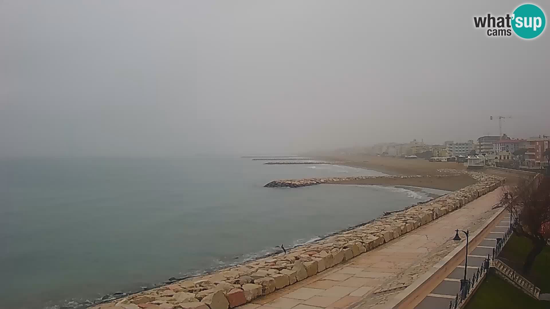 Webcam Caorle Ponente – Blick von Marinai di Caorle