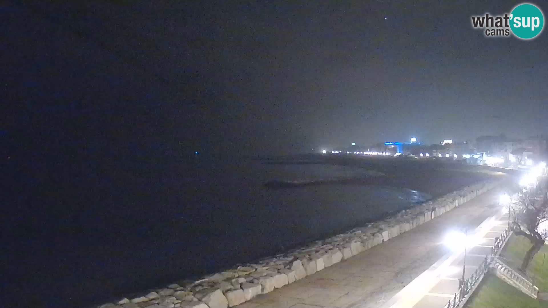 Webcam Caorle Ponente – Vue depuis les Marinai di Caorle