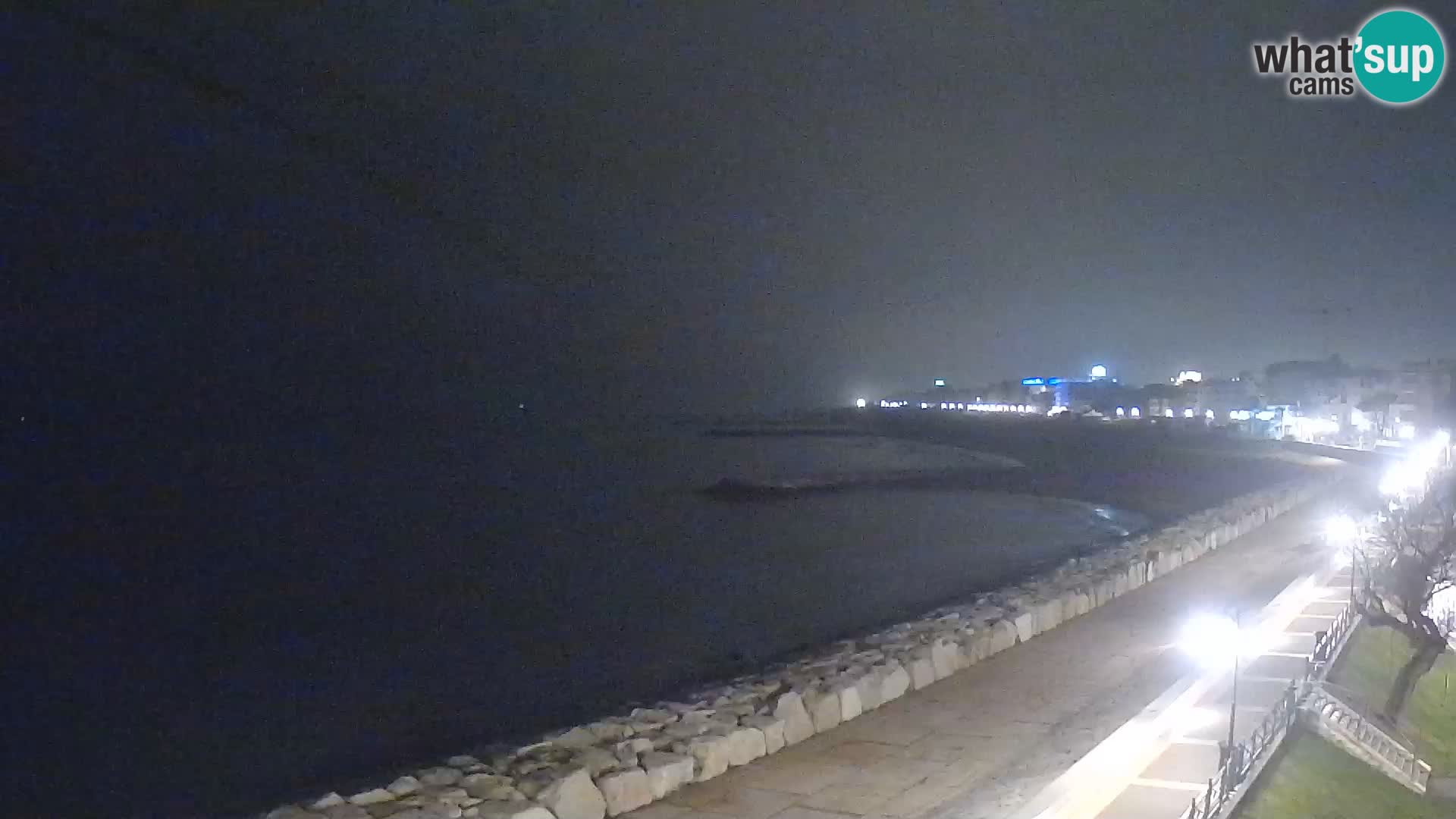 Webcam Caorle Ponente – Blick von Marinai di Caorle