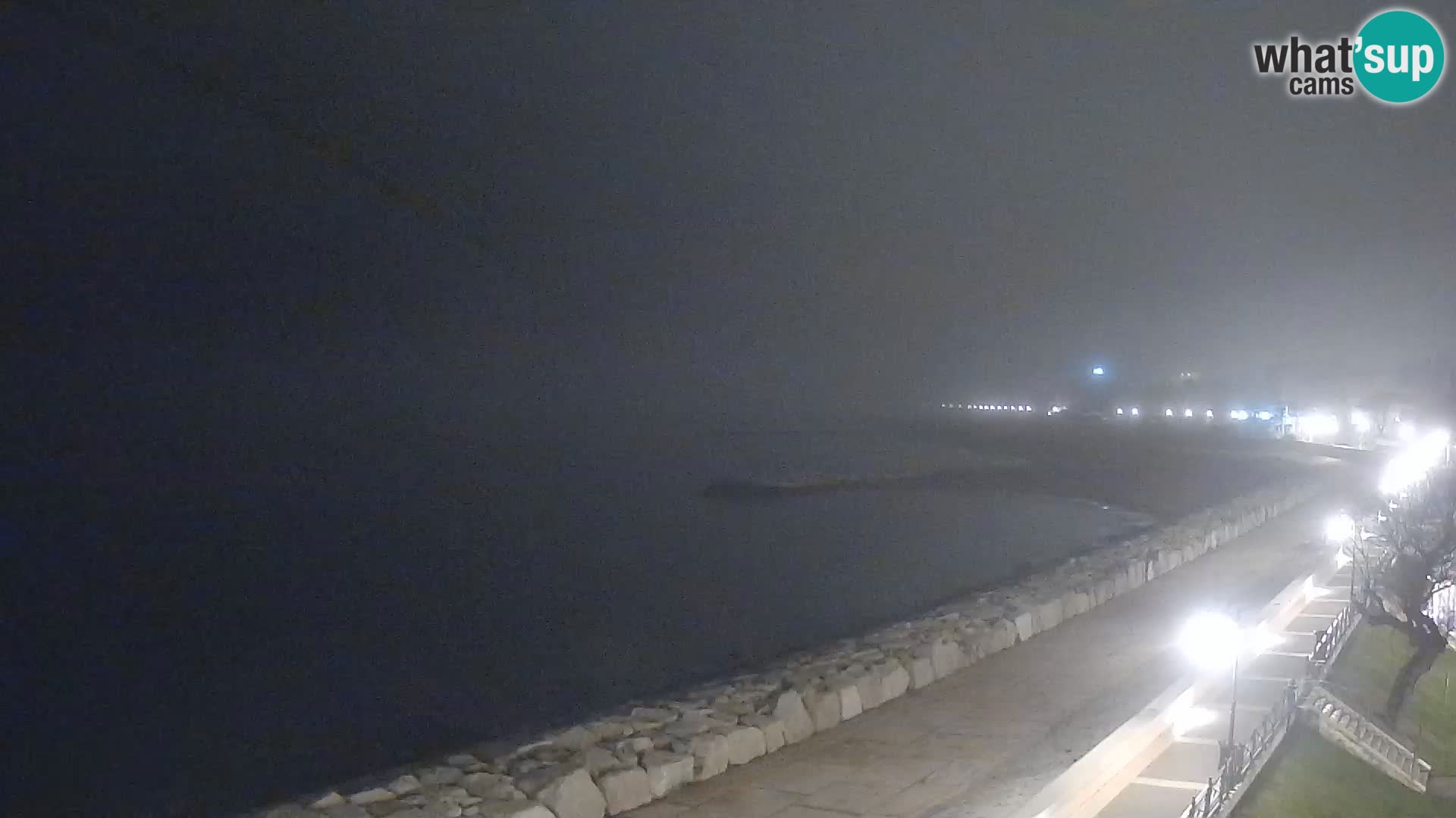 Webcam Caorle Ponente – Blick von Marinai di Caorle