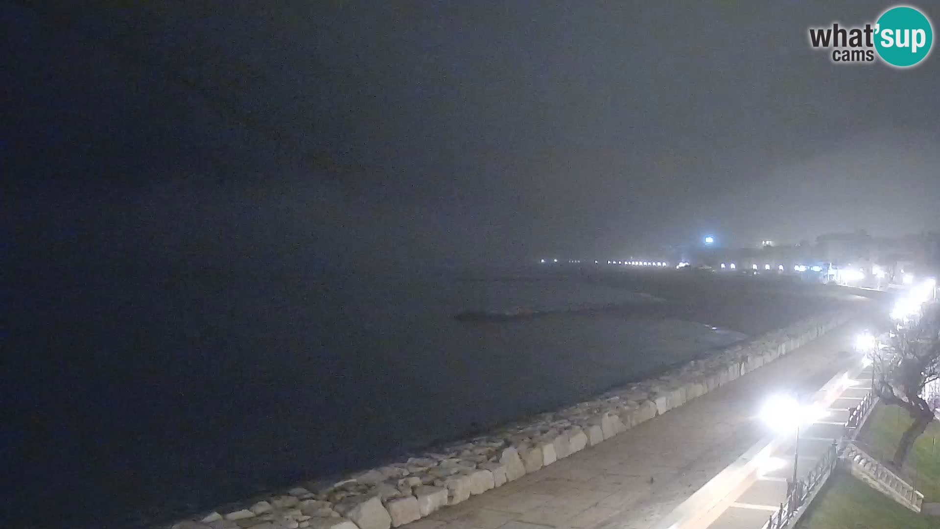 Webcam Caorle Ponente – Vue depuis les Marinai di Caorle