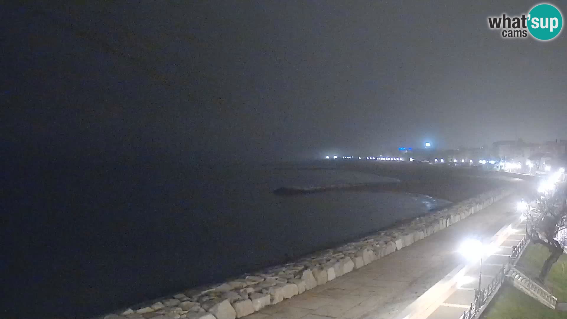 Webcam Caorle Ponente – Vue depuis les Marinai di Caorle