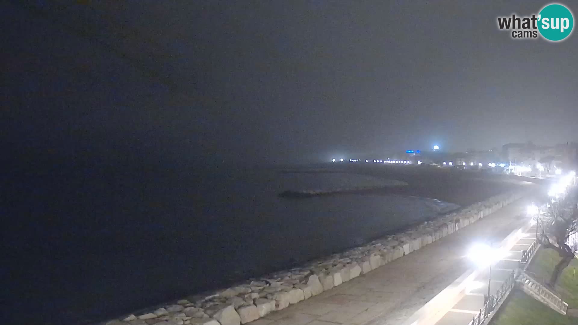 Webcam Caorle Ponente – Vue depuis les Marinai di Caorle