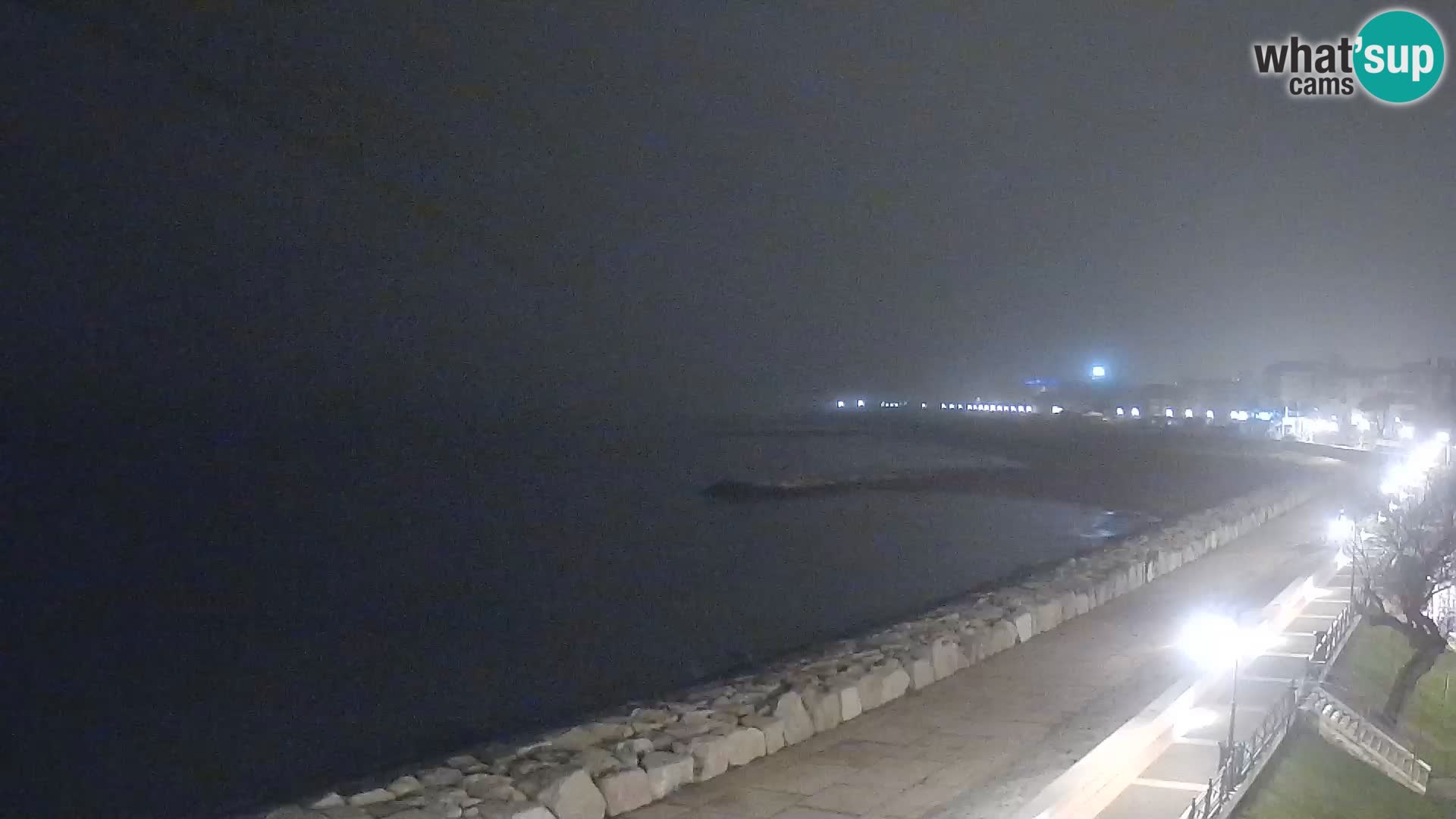 Webcam Caorle Ponente – Vue depuis les Marinai di Caorle