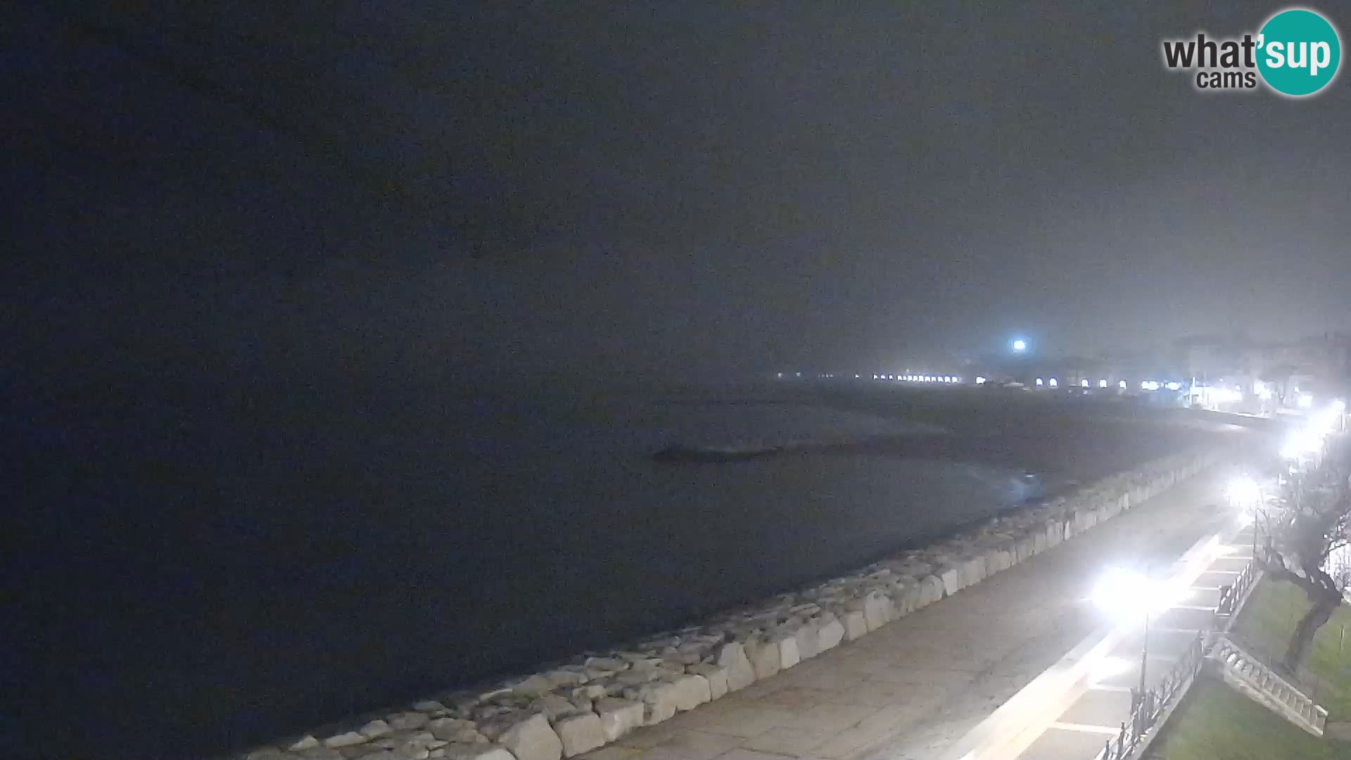 Webcam Caorle Ponente – Vue depuis les Marinai di Caorle