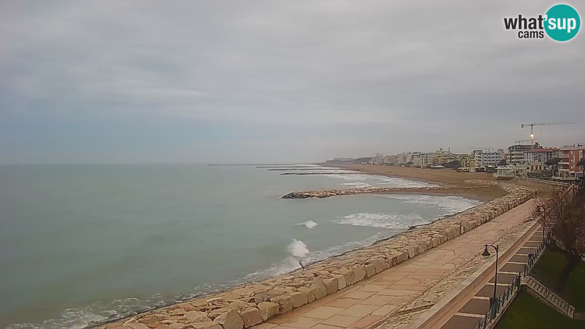 Webcam Caorle Ponente – Vista desde Marinai di Caorle