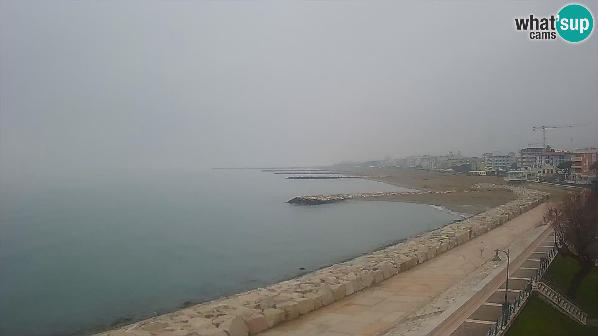 Webcam Caorle Ponente – Vue depuis les Marinai di Caorle