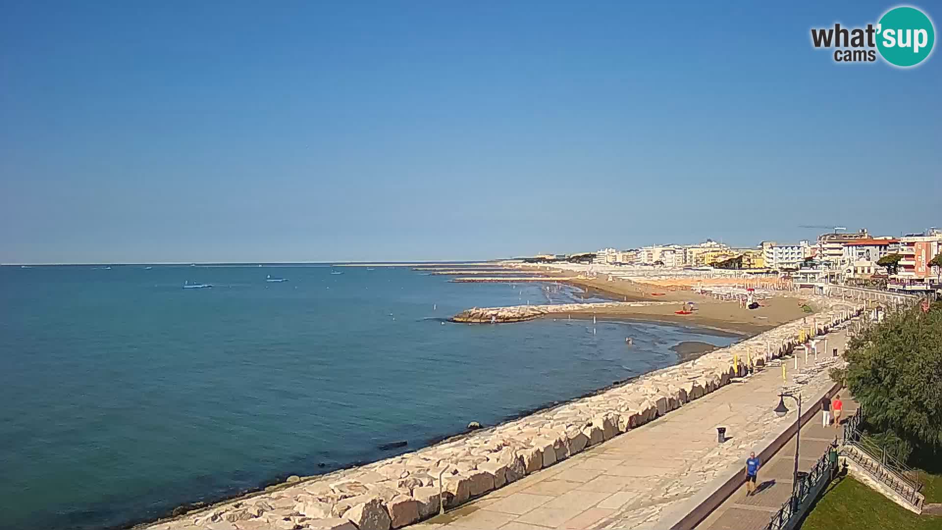 Webcam Caorle Ponente – View from Marinai di Caorle