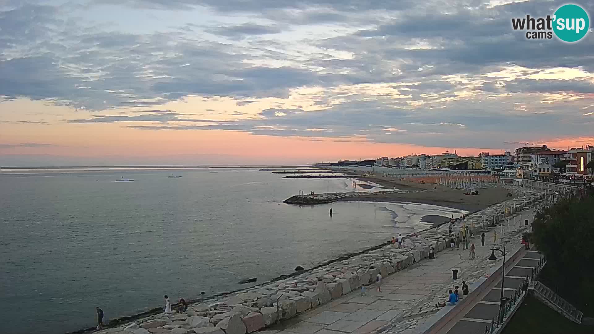 Kamera Caorle Ponente – Pogled iz “Marinai di Caorle”