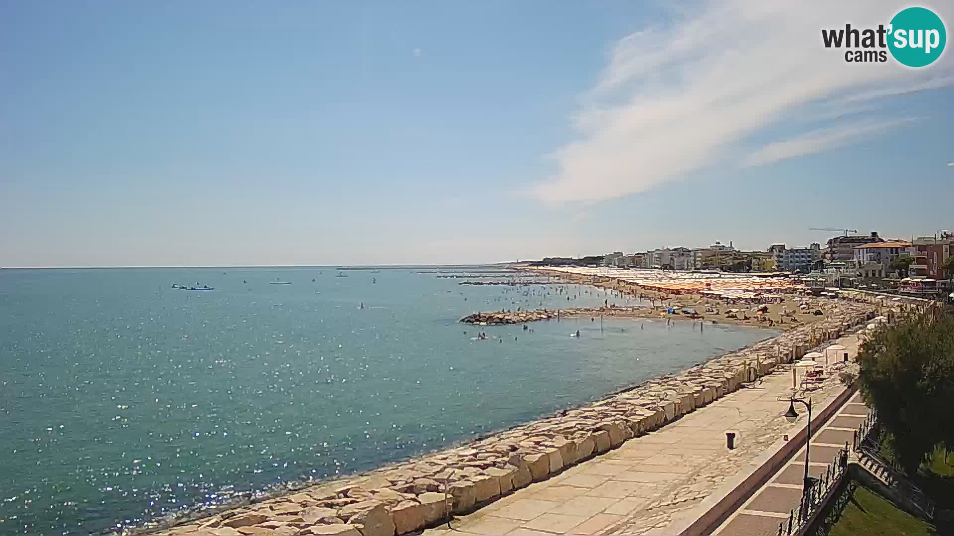 Webcam Caorle Ponente – Vista desde Marinai di Caorle