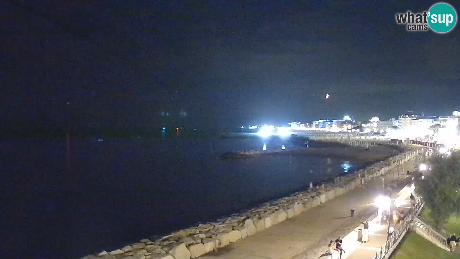 Webcam Caorle Ponente – Blick von Marinai di Caorle