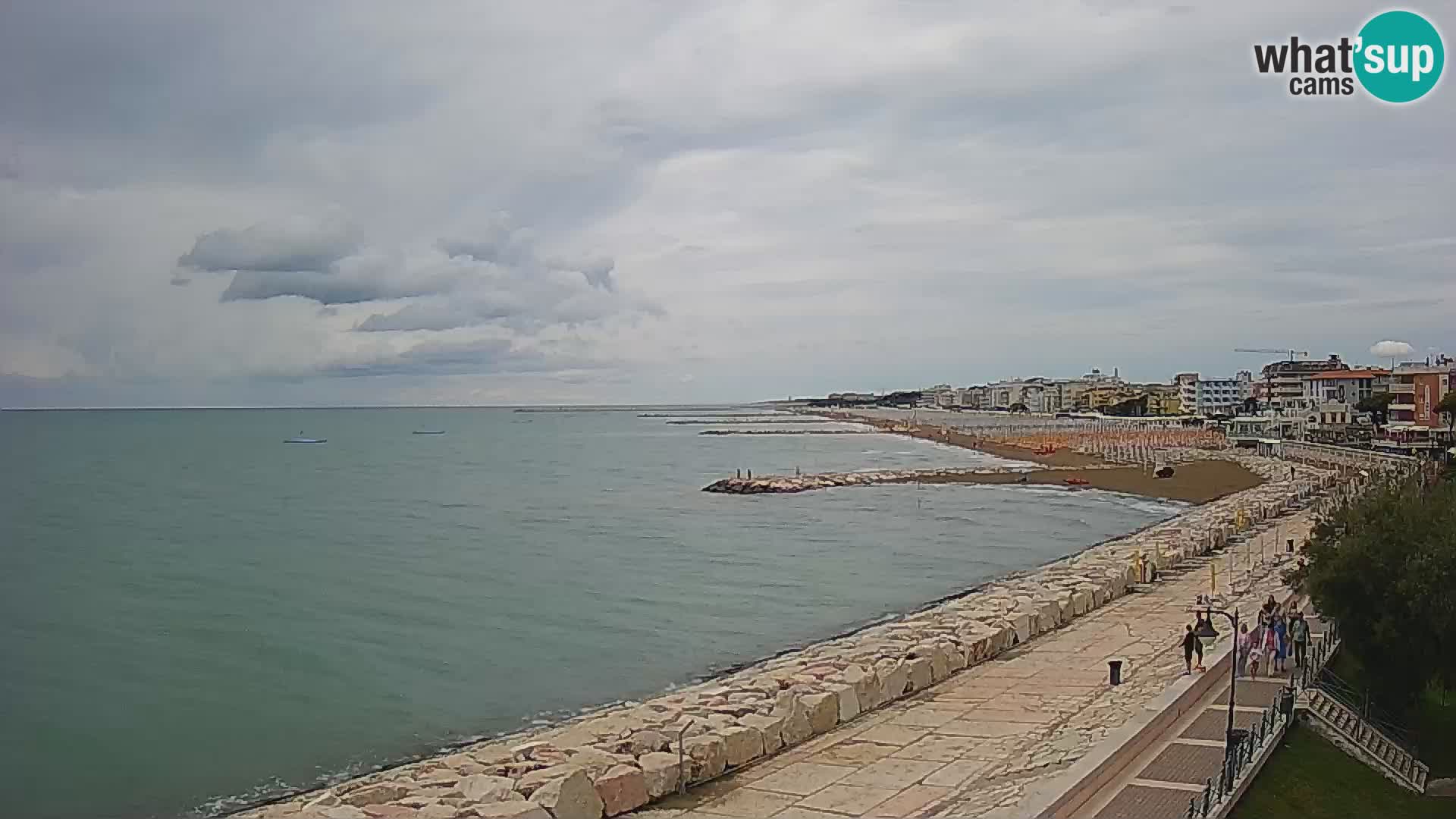 Webcam Caorle Ponente – View from Marinai di Caorle