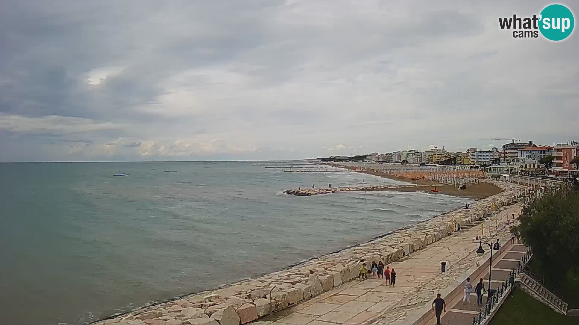 Webcam Caorle Ponente – View from Marinai di Caorle