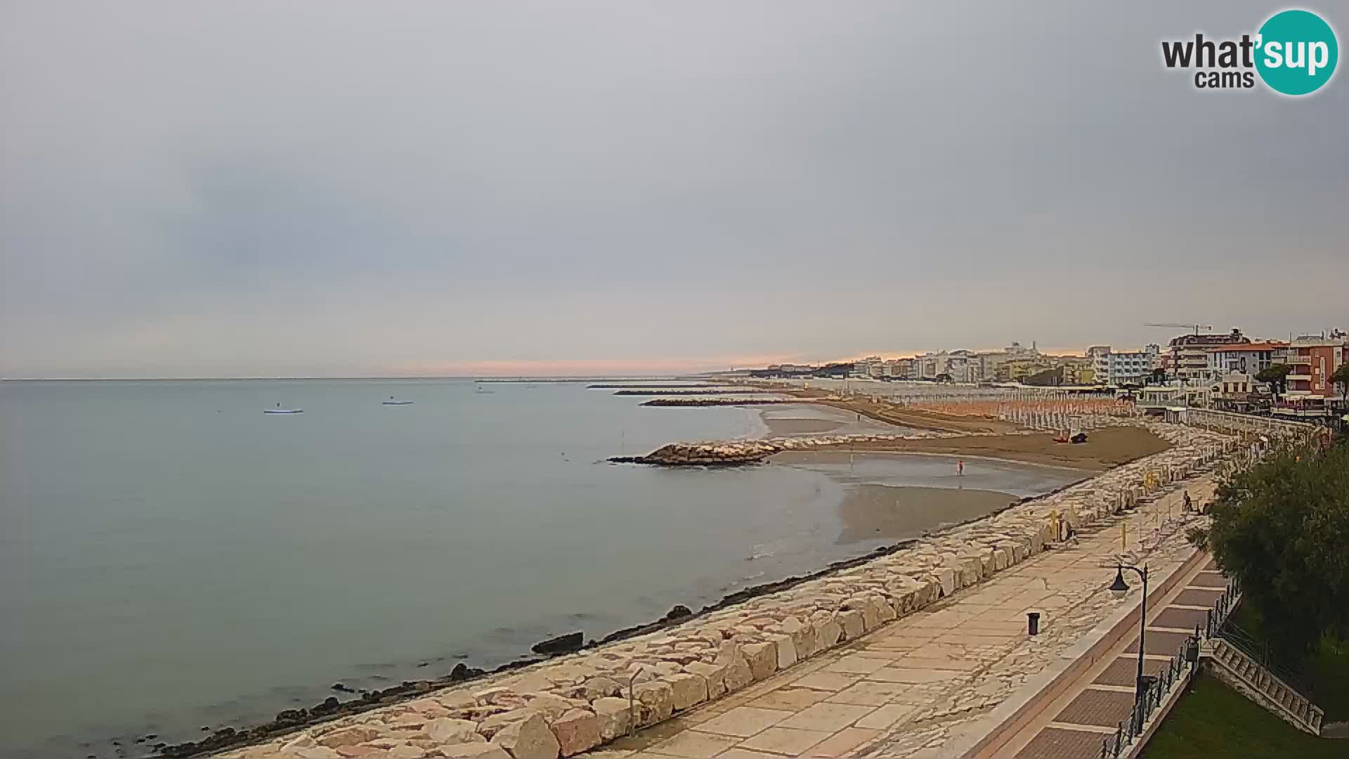 Kamera Caorle Ponente – Pogled iz “Marinai di Caorle”