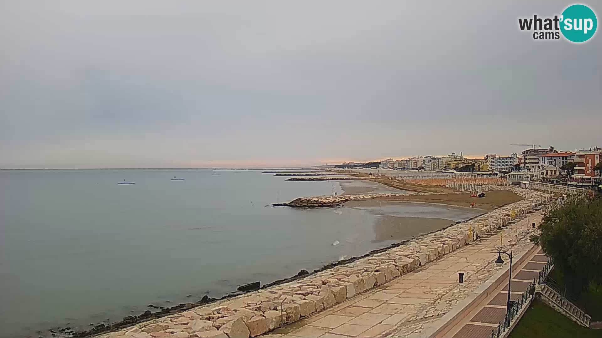 Webcam Caorle Ponente – panorama dall’ASS. Marinai di Caorle