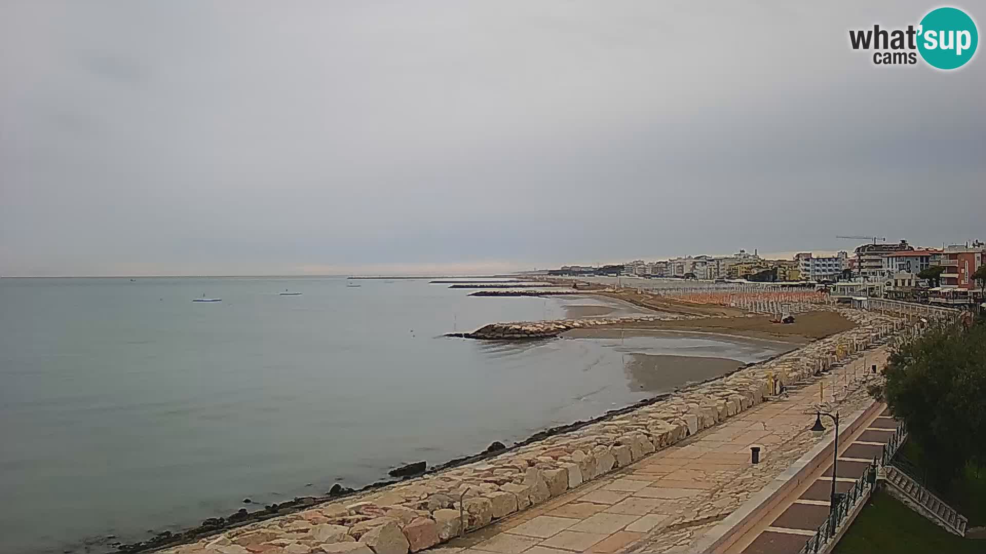Kamera Caorle Ponente – Pogled iz “Marinai di Caorle”