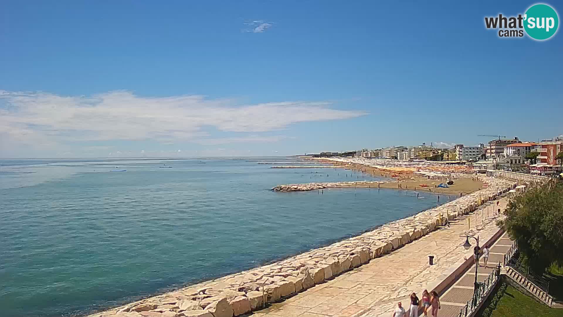 Web kamera Caorle Ponente – pogled sa “Marinai di Caorle”