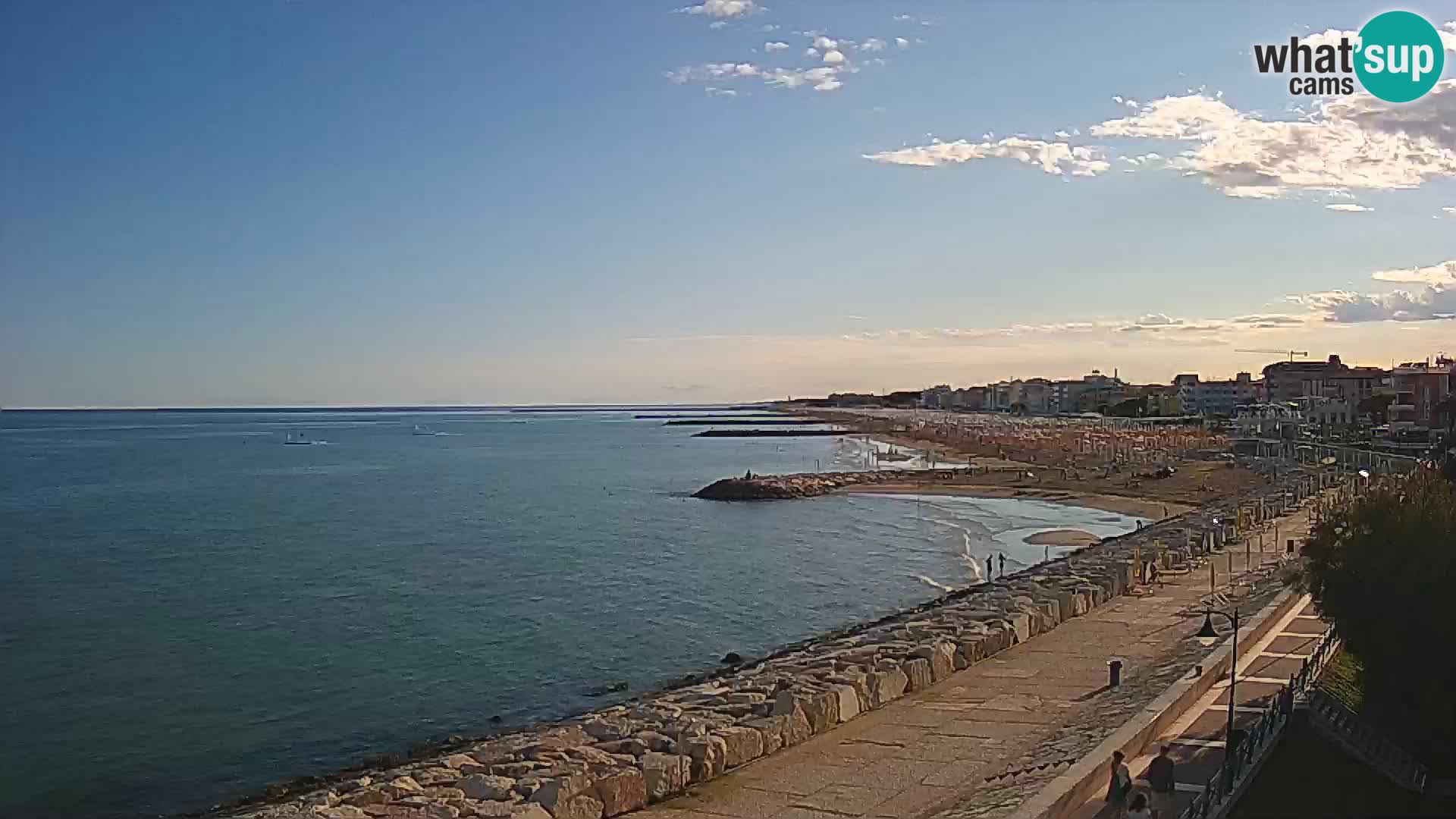 Web kamera Caorle Ponente – pogled sa “Marinai di Caorle”