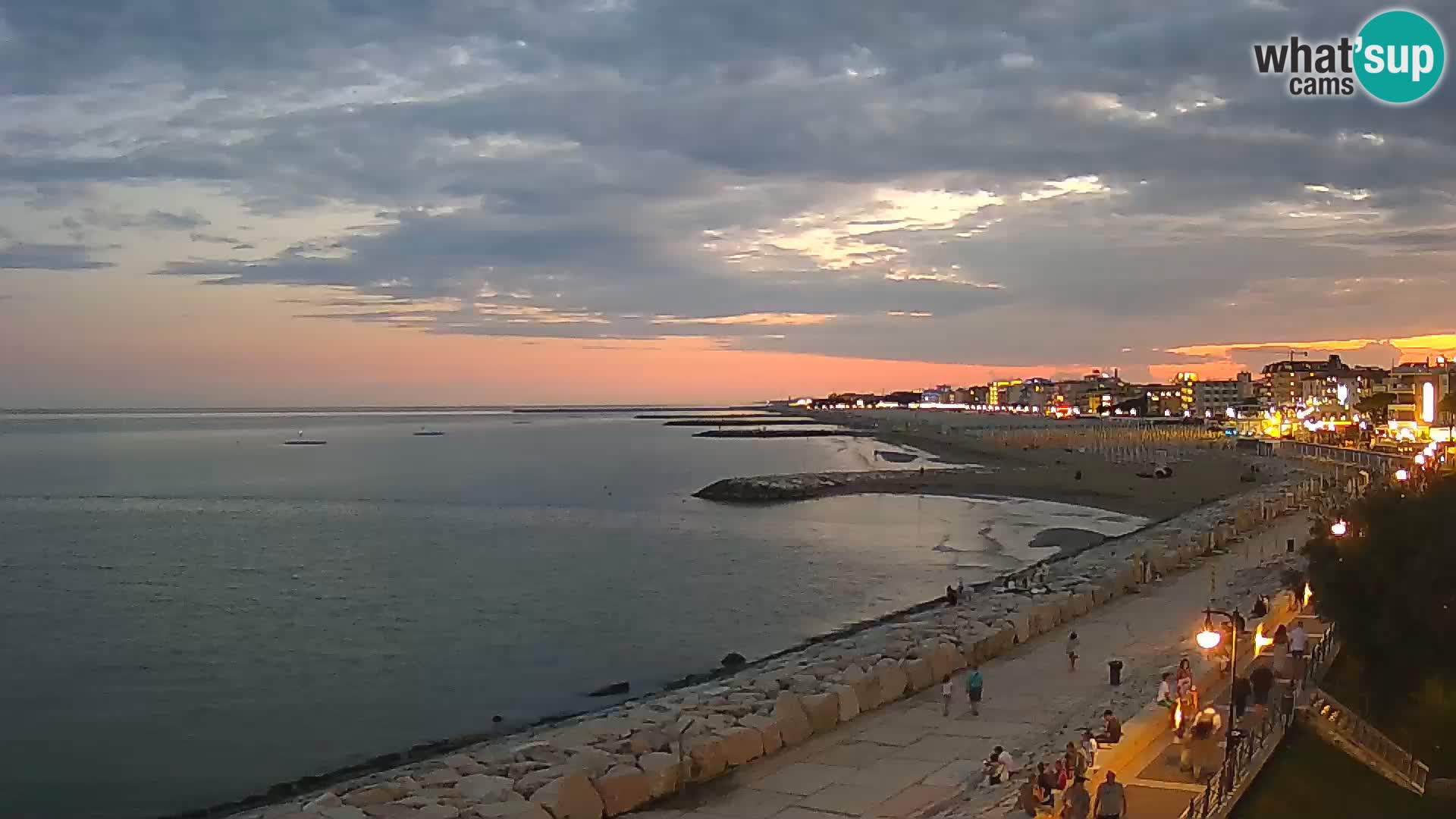 Webcam Caorle Ponente – View from Marinai di Caorle