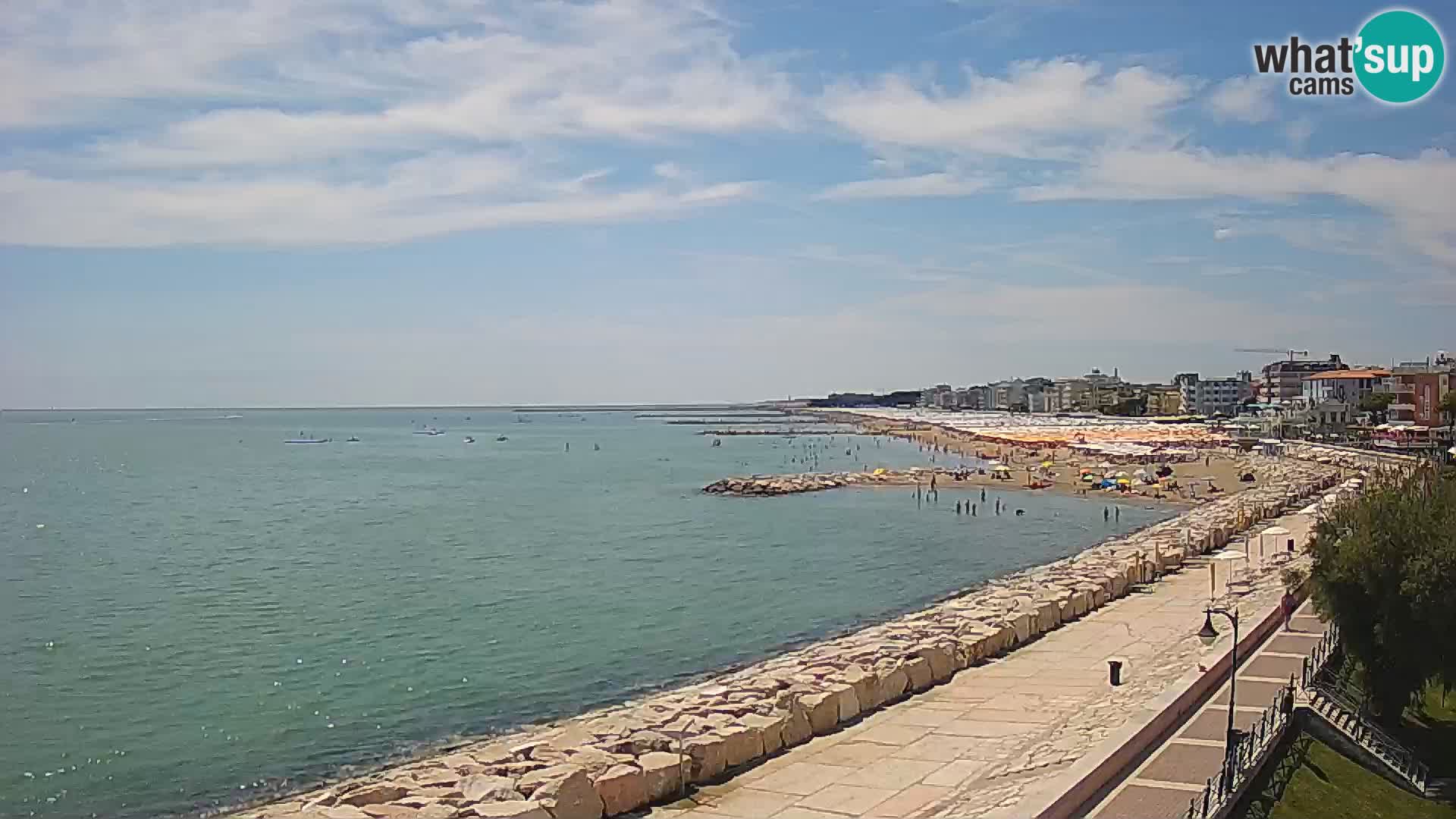 Web kamera Caorle Ponente – pogled sa “Marinai di Caorle”