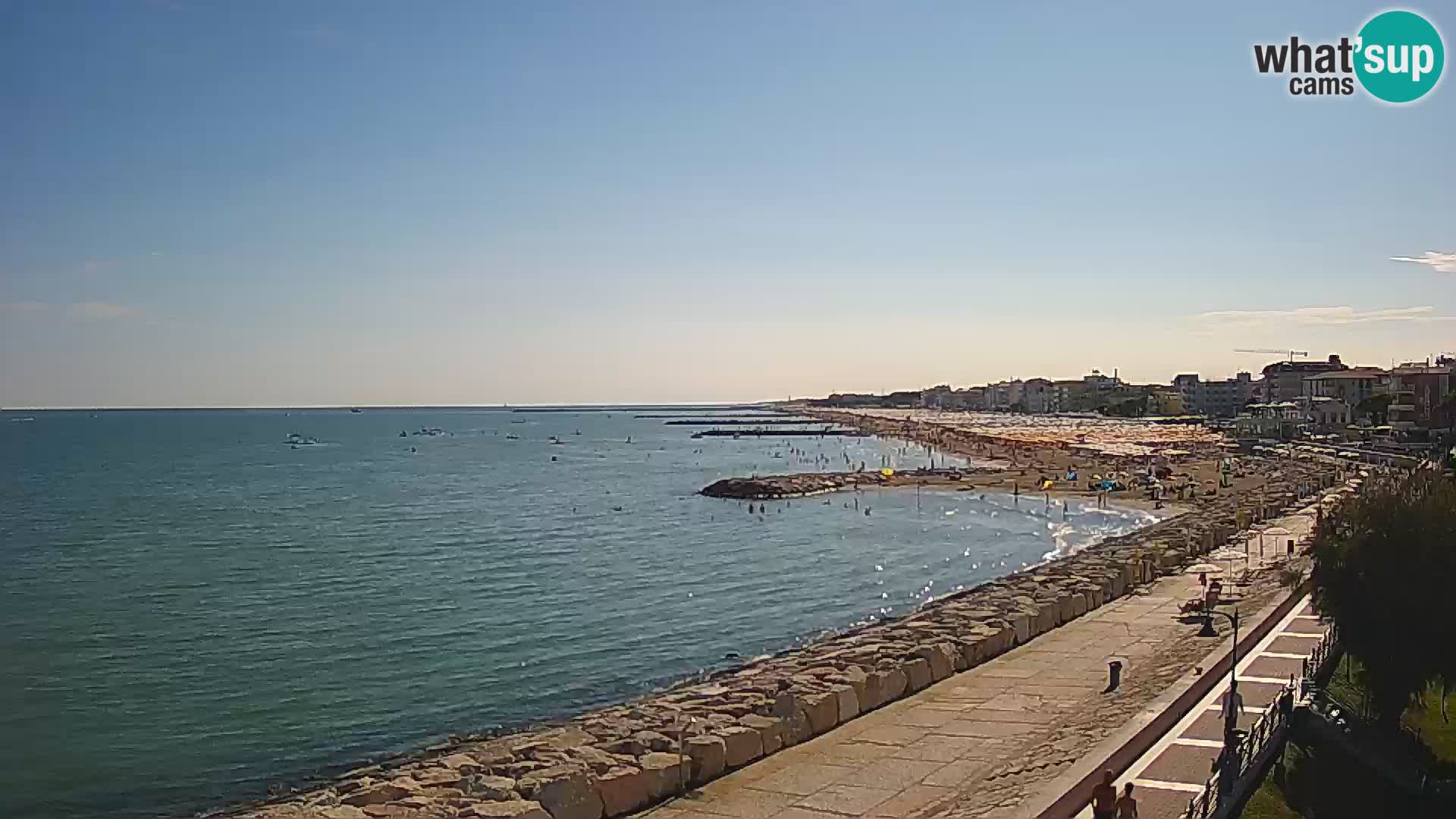 Webcam Caorle Ponente – Vista desde Marinai di Caorle