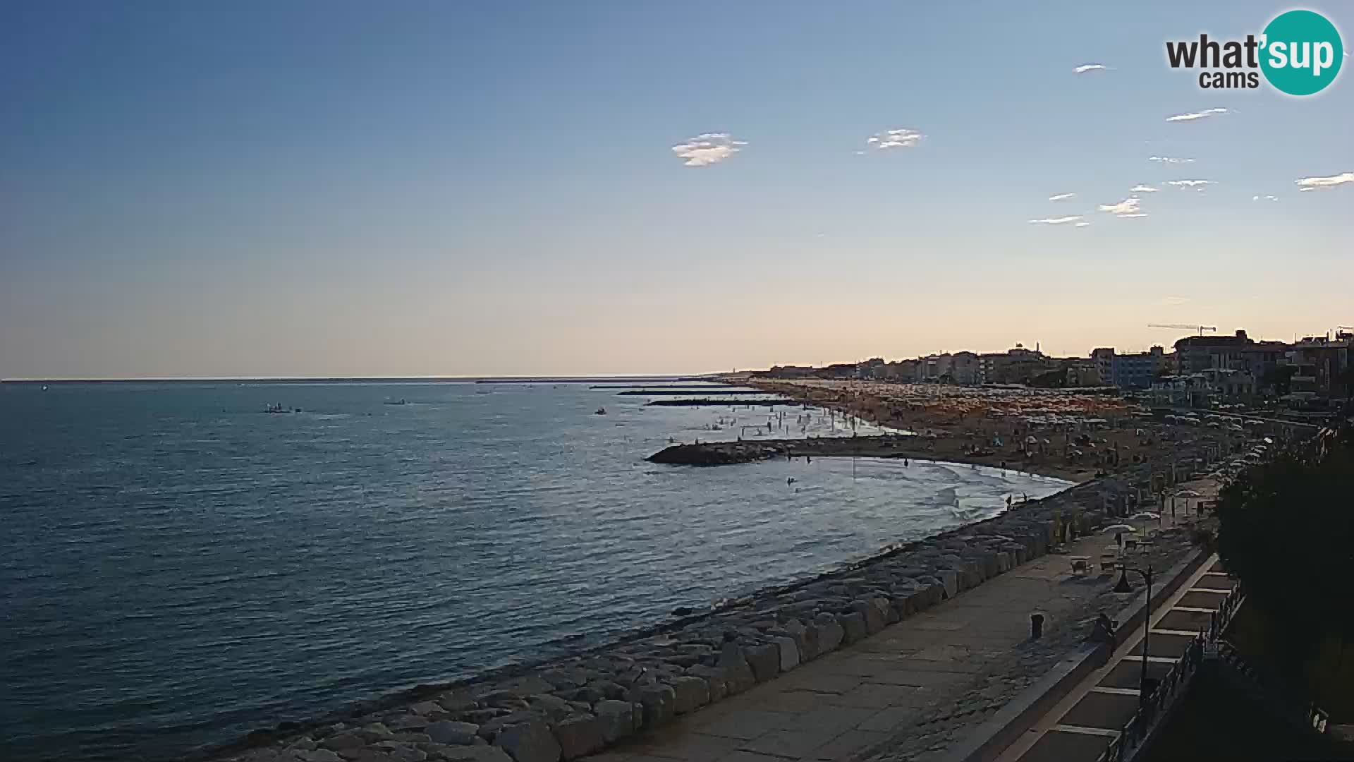 Kamera Caorle Ponente – Pogled iz “Marinai di Caorle”