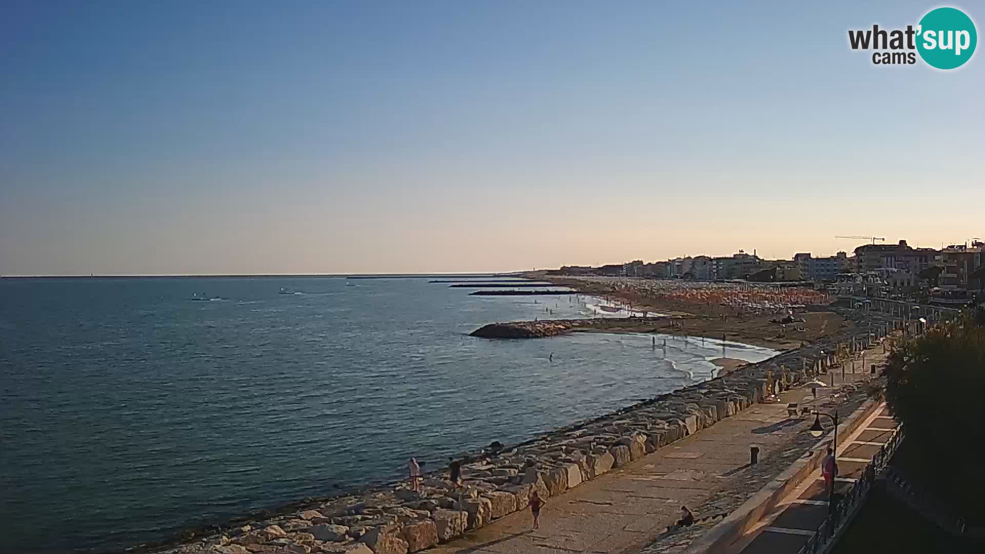 Webcam Caorle Ponente – panorama dall’ASS. Marinai di Caorle
