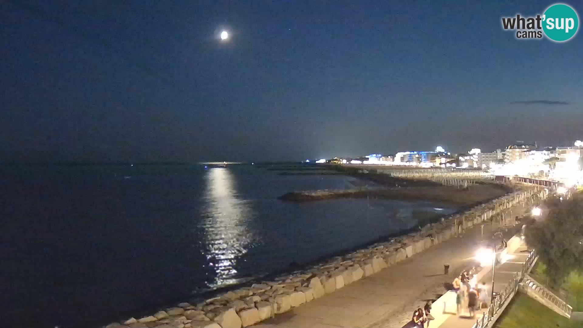 Webcam Caorle Ponente – View from Marinai di Caorle