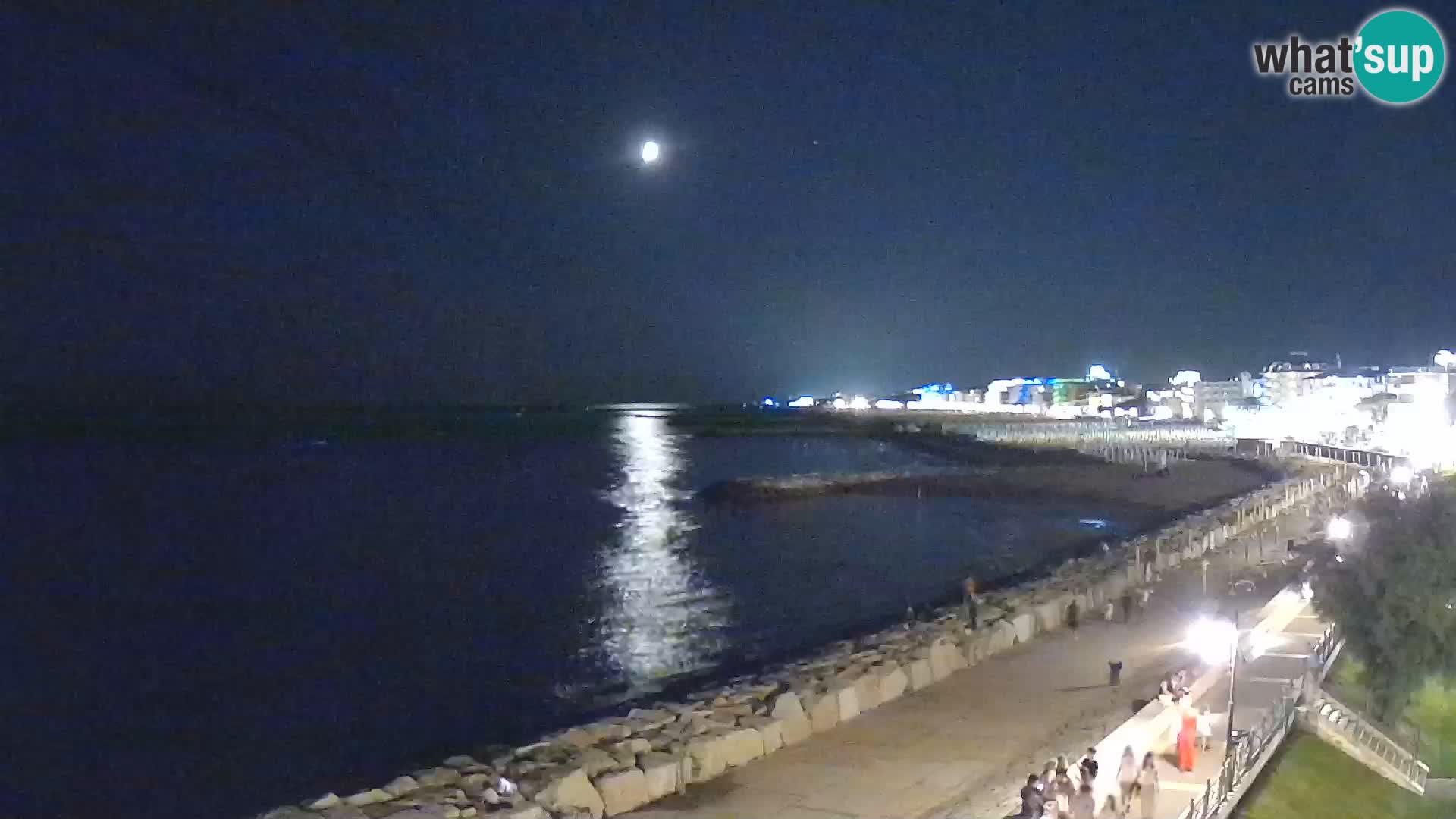 Webcam Caorle Ponente – panorama dall’ASS. Marinai di Caorle