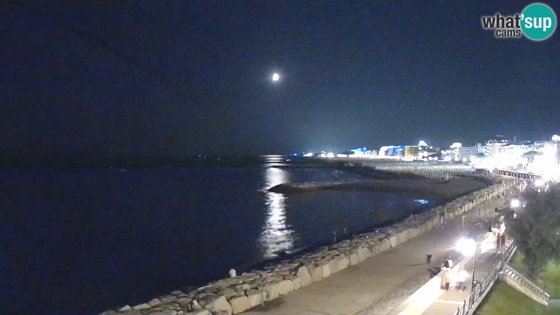 Webcam Caorle Ponente – View from Marinai di Caorle
