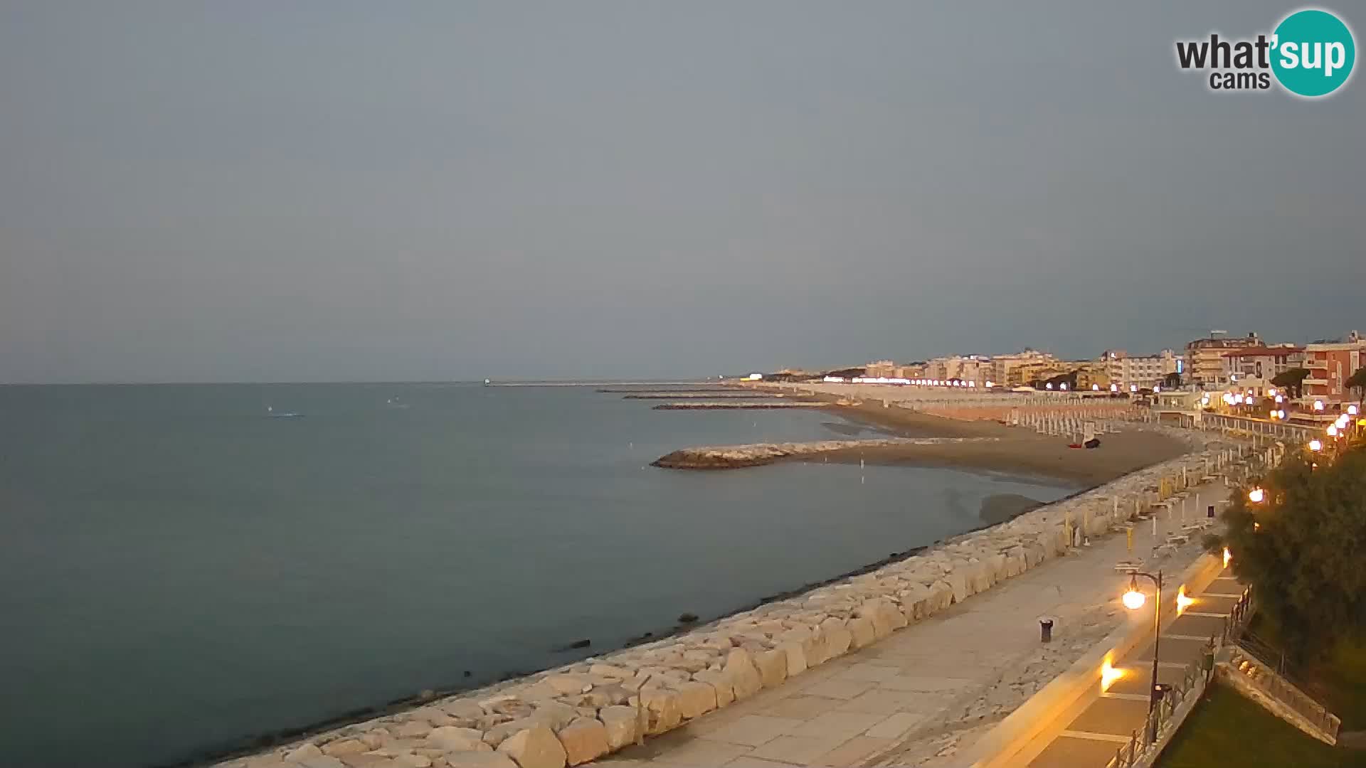 Webcam Caorle Ponente – View from Marinai di Caorle