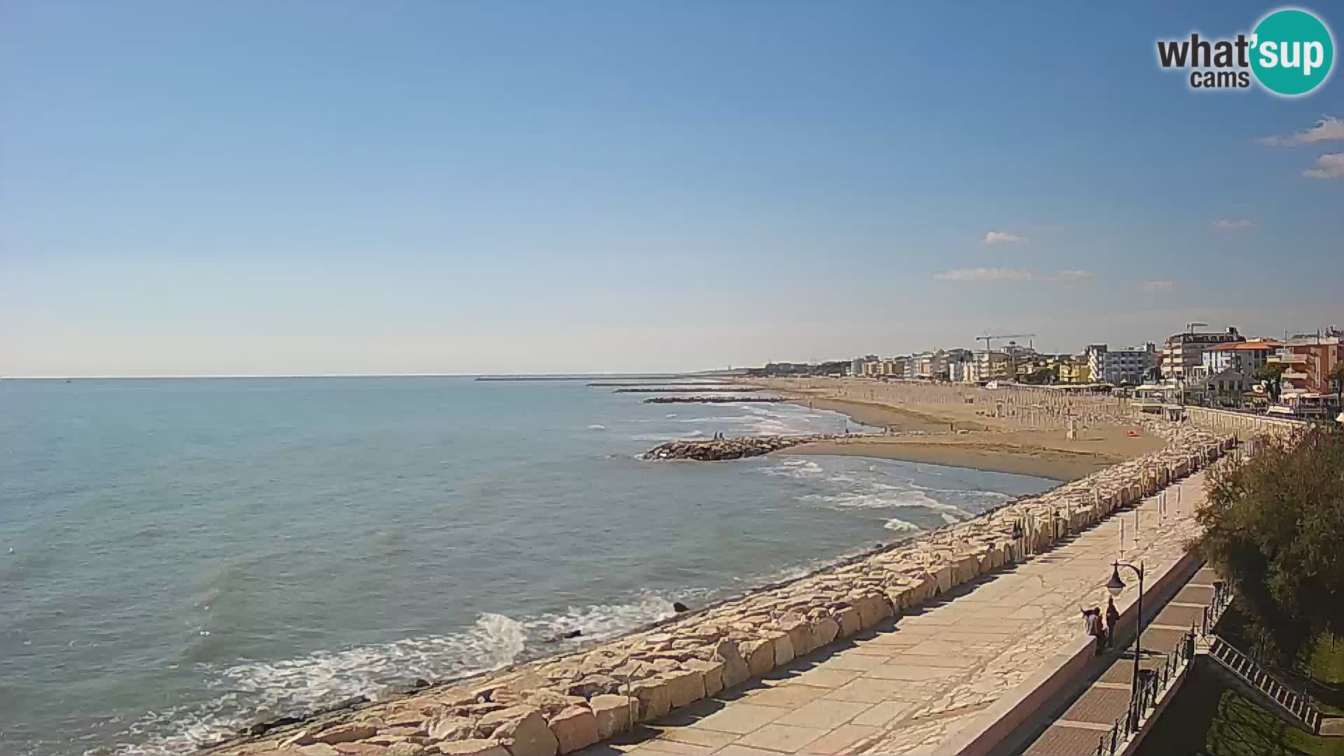 Webcam Caorle Ponente – View from Marinai di Caorle