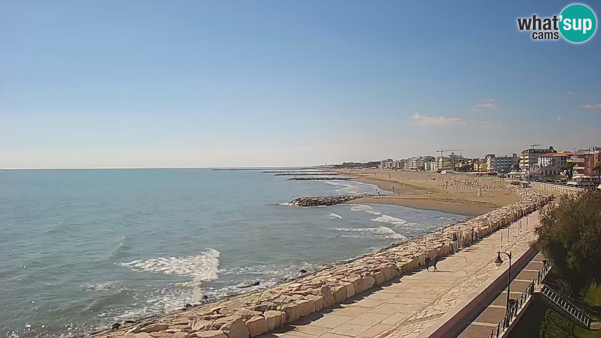 Webcam Caorle Ponente – Vista desde Marinai di Caorle
