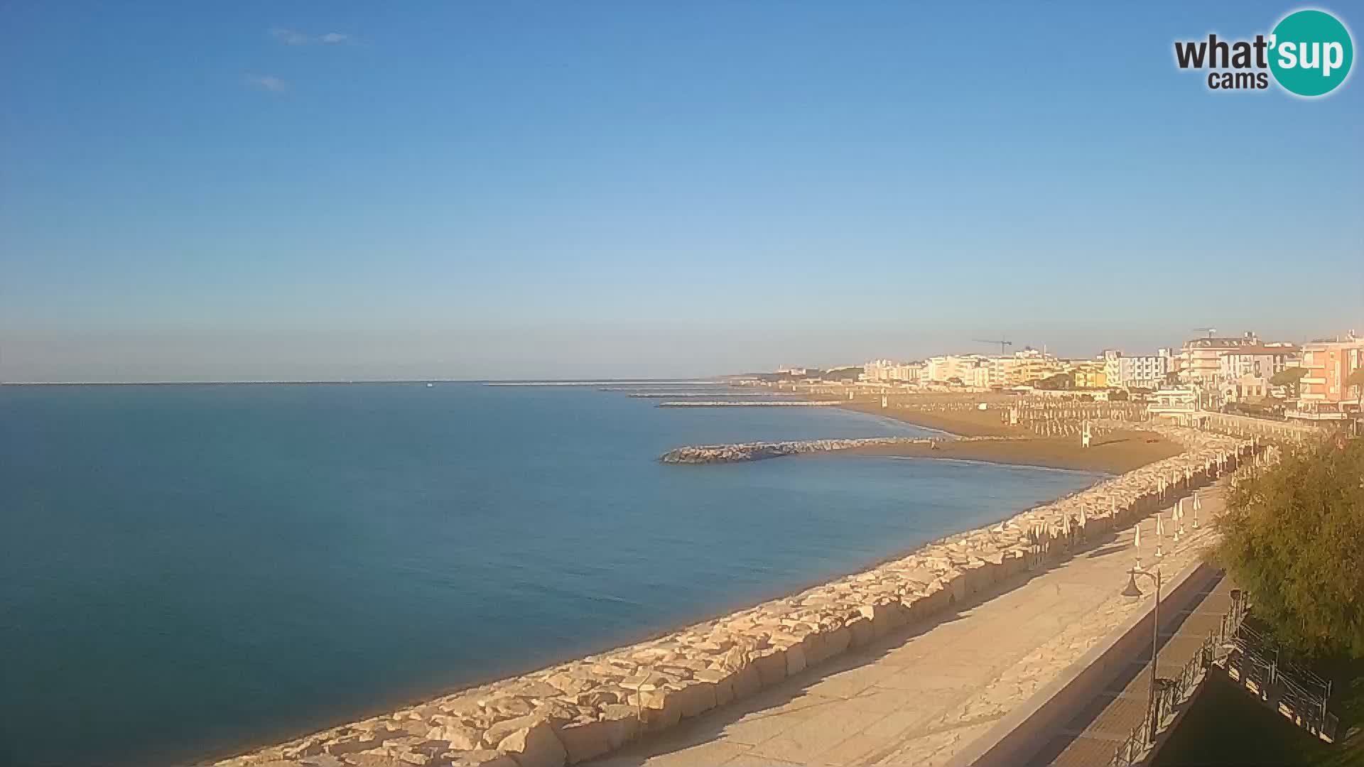 Webcam Caorle Ponente – Vista desde Marinai di Caorle