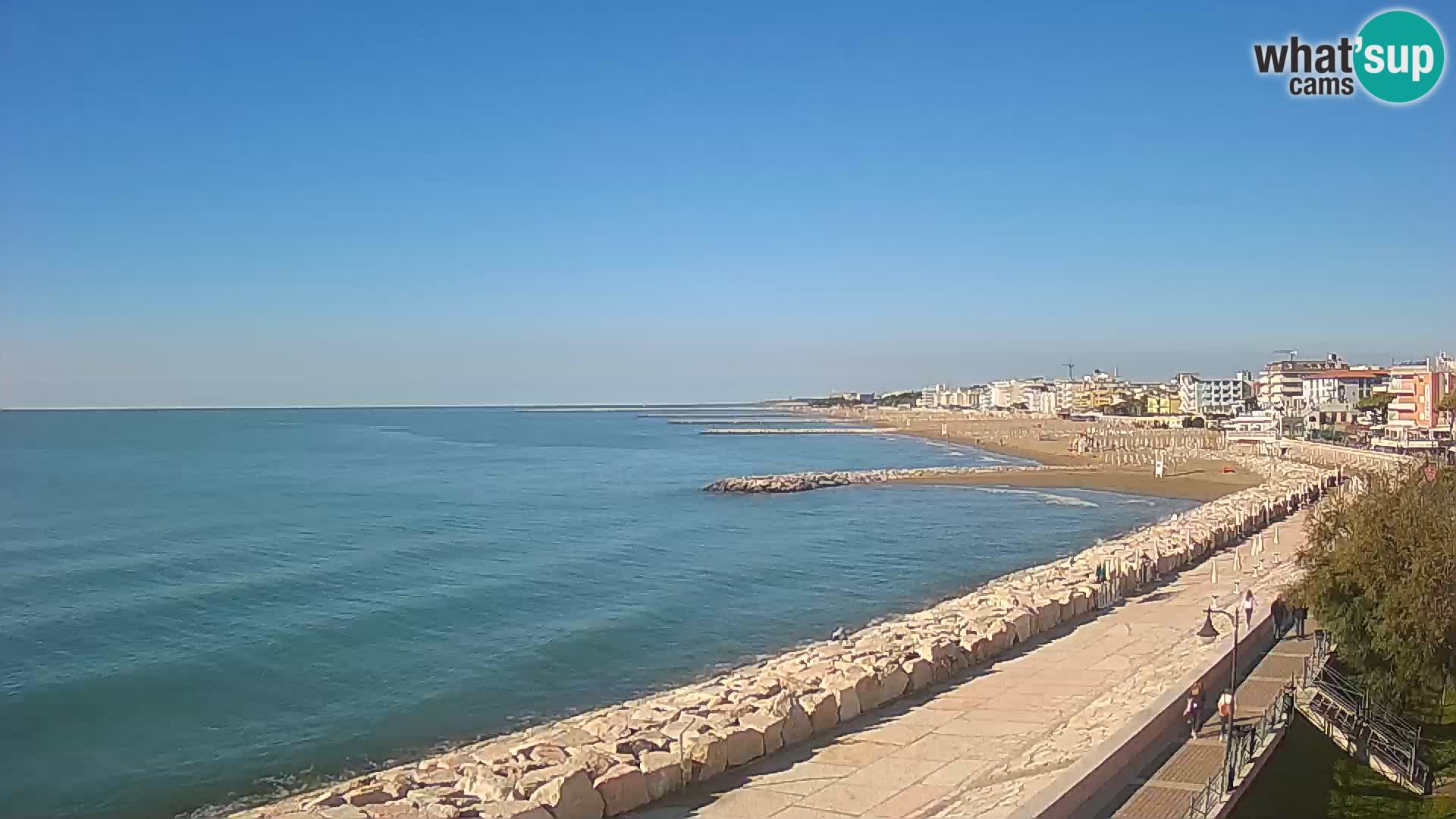 Kamera Caorle Ponente – Pogled iz “Marinai di Caorle”