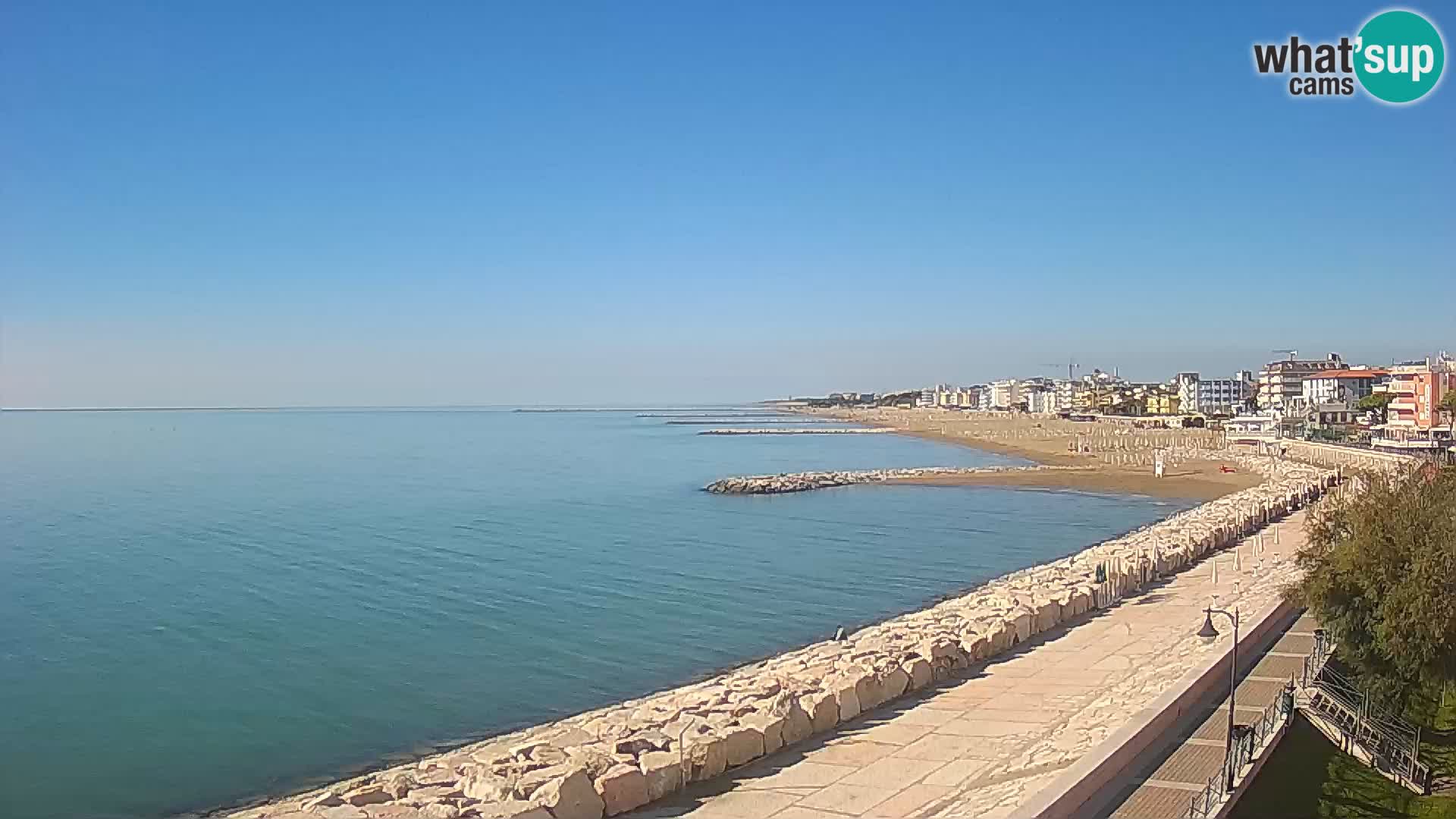 Webcam Caorle Ponente – panorama dall’ASS. Marinai di Caorle