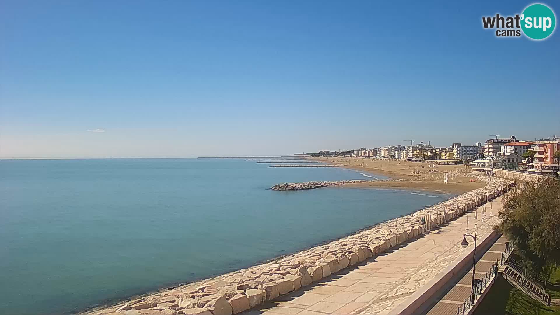 Kamera Caorle Ponente – Pogled iz “Marinai di Caorle”