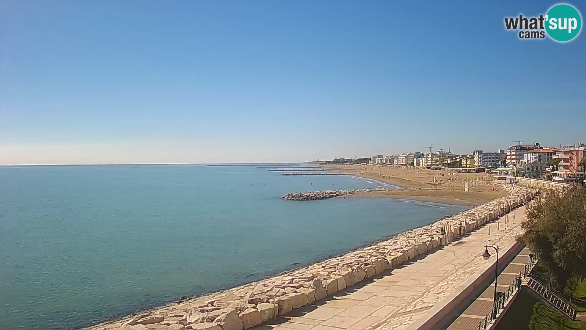 Webcam Caorle Ponente – panorama dall’ASS. Marinai di Caorle