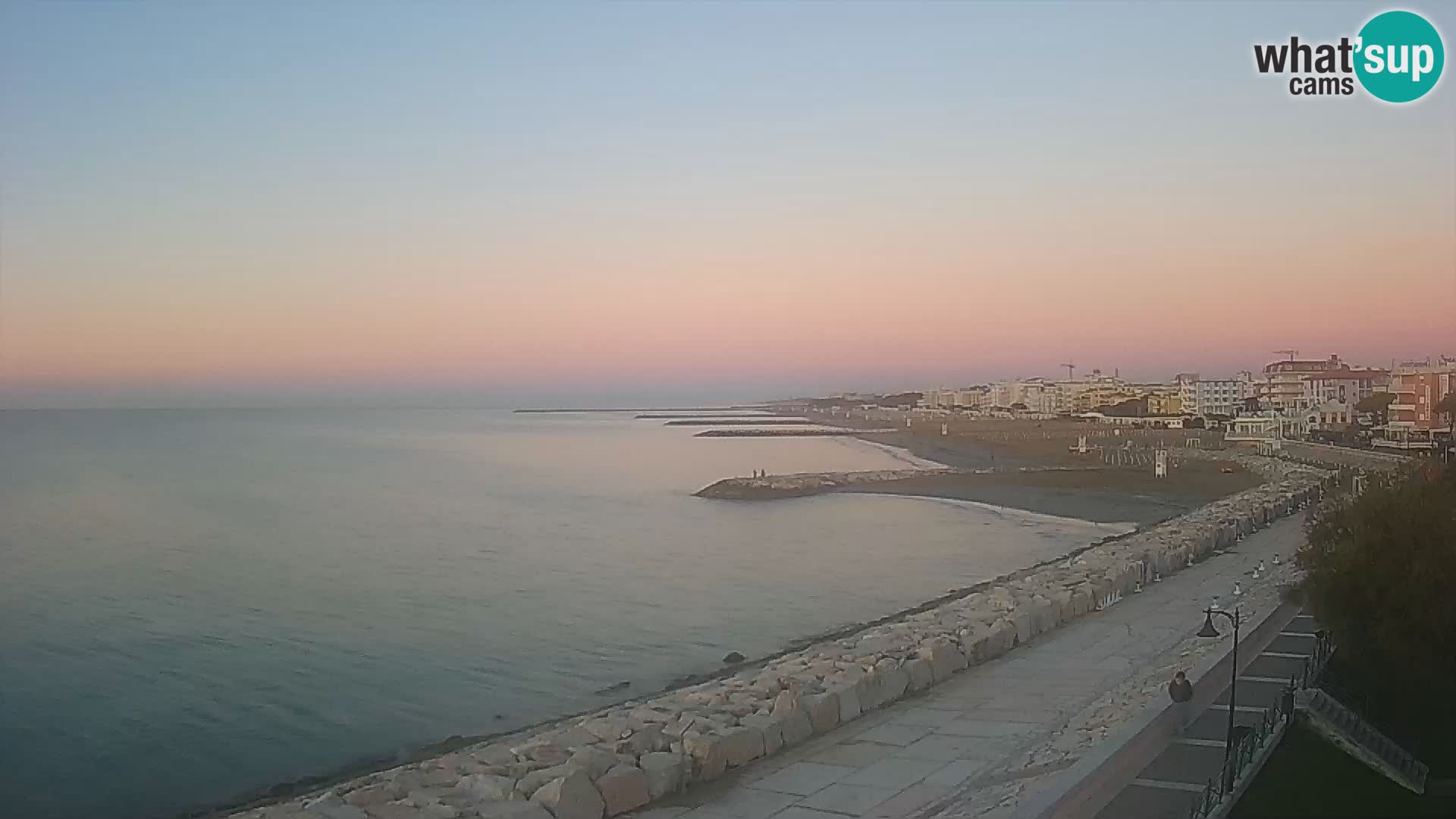 Webcam Caorle Ponente – Vista desde Marinai di Caorle