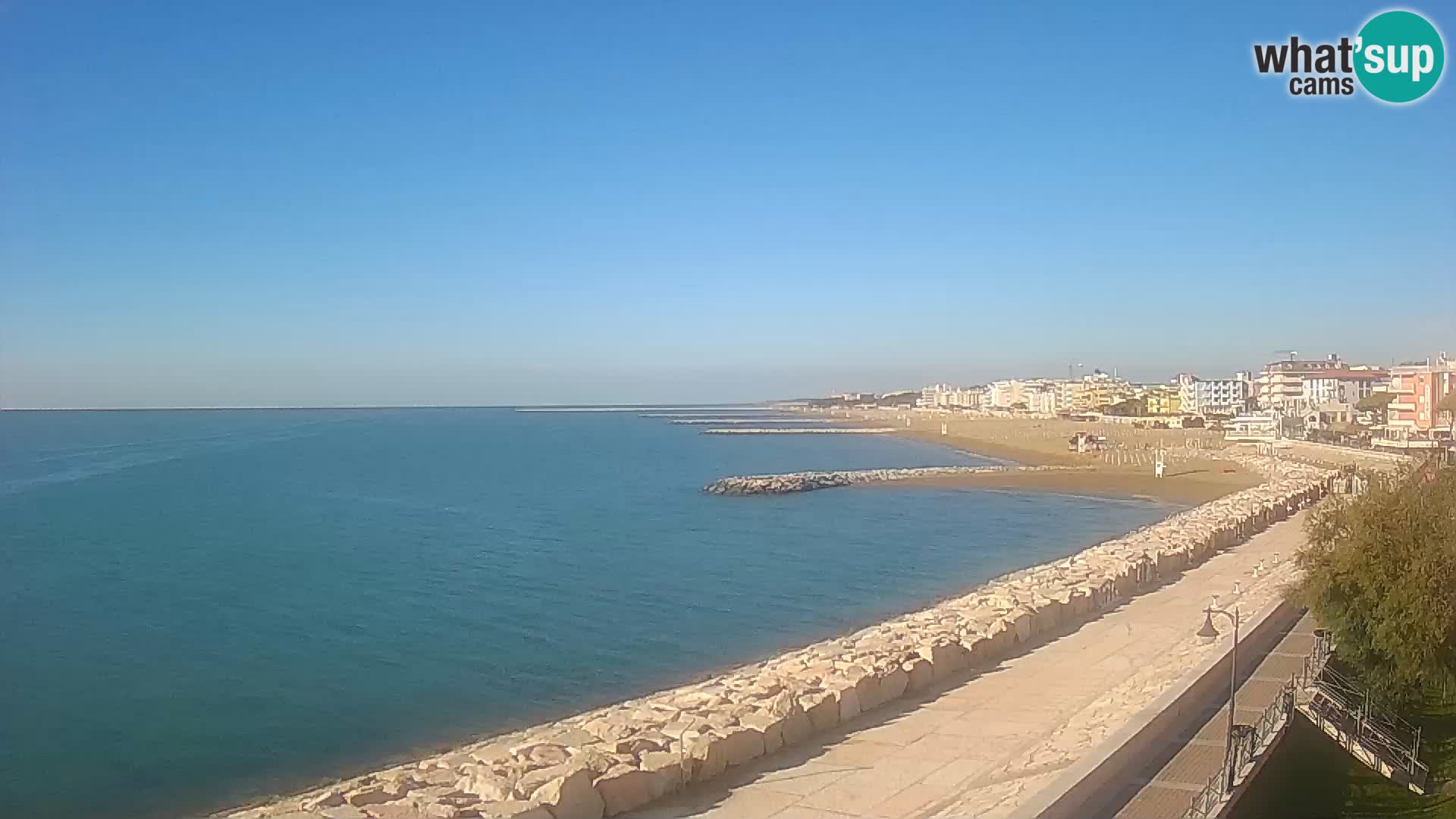 Kamera Caorle Ponente – Pogled iz “Marinai di Caorle”