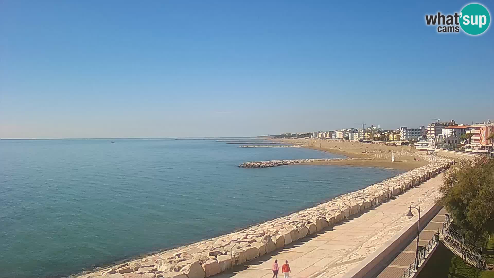 Webcam Caorle Ponente – Vista desde Marinai di Caorle