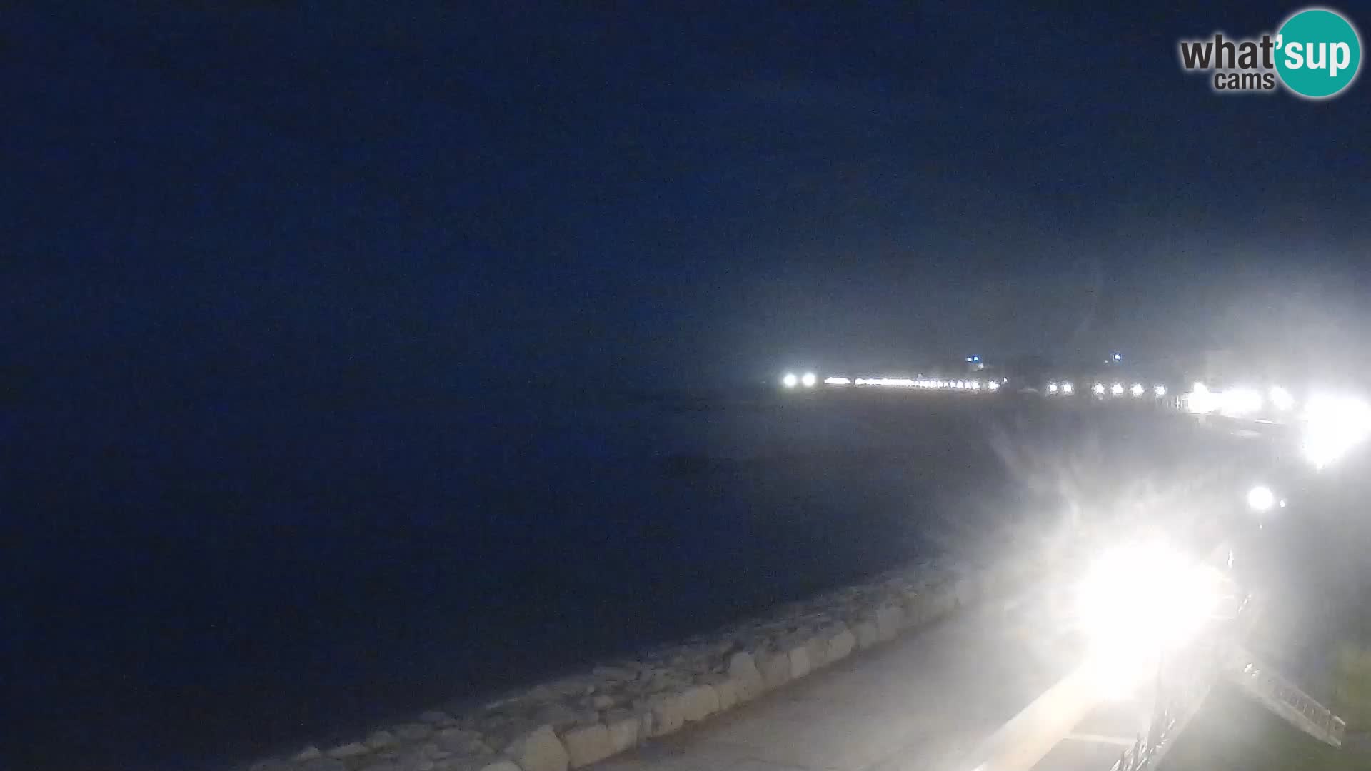 Webcam Caorle Ponente – Vue depuis les Marinai di Caorle