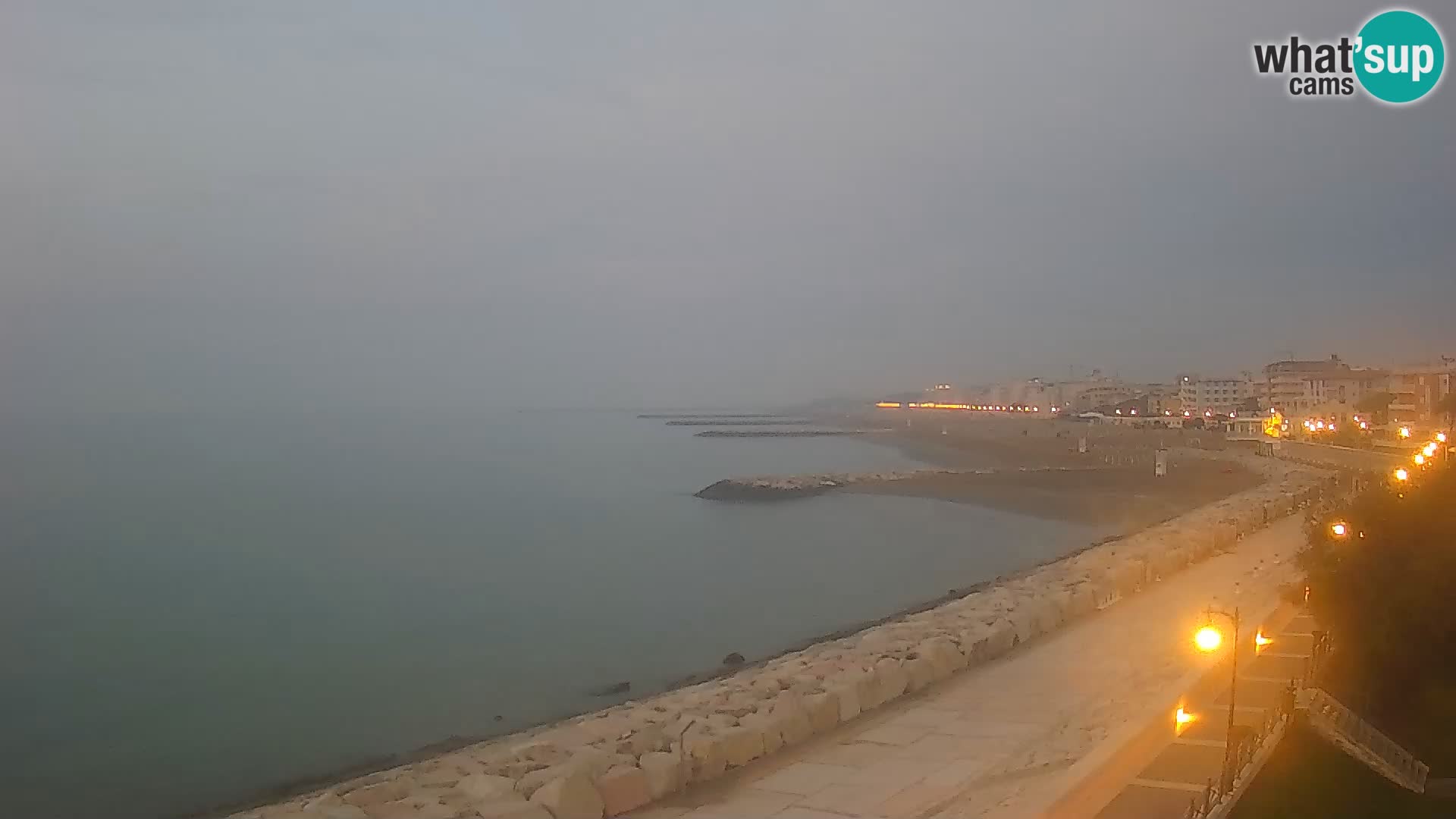 Webcam Caorle Ponente – Blick von Marinai di Caorle