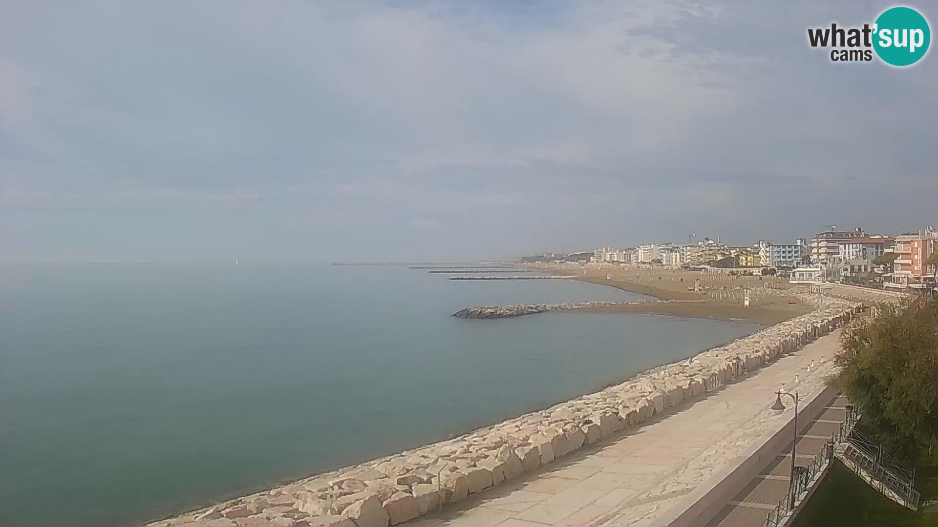 Webcam Caorle Ponente – panorama dall’ASS. Marinai di Caorle