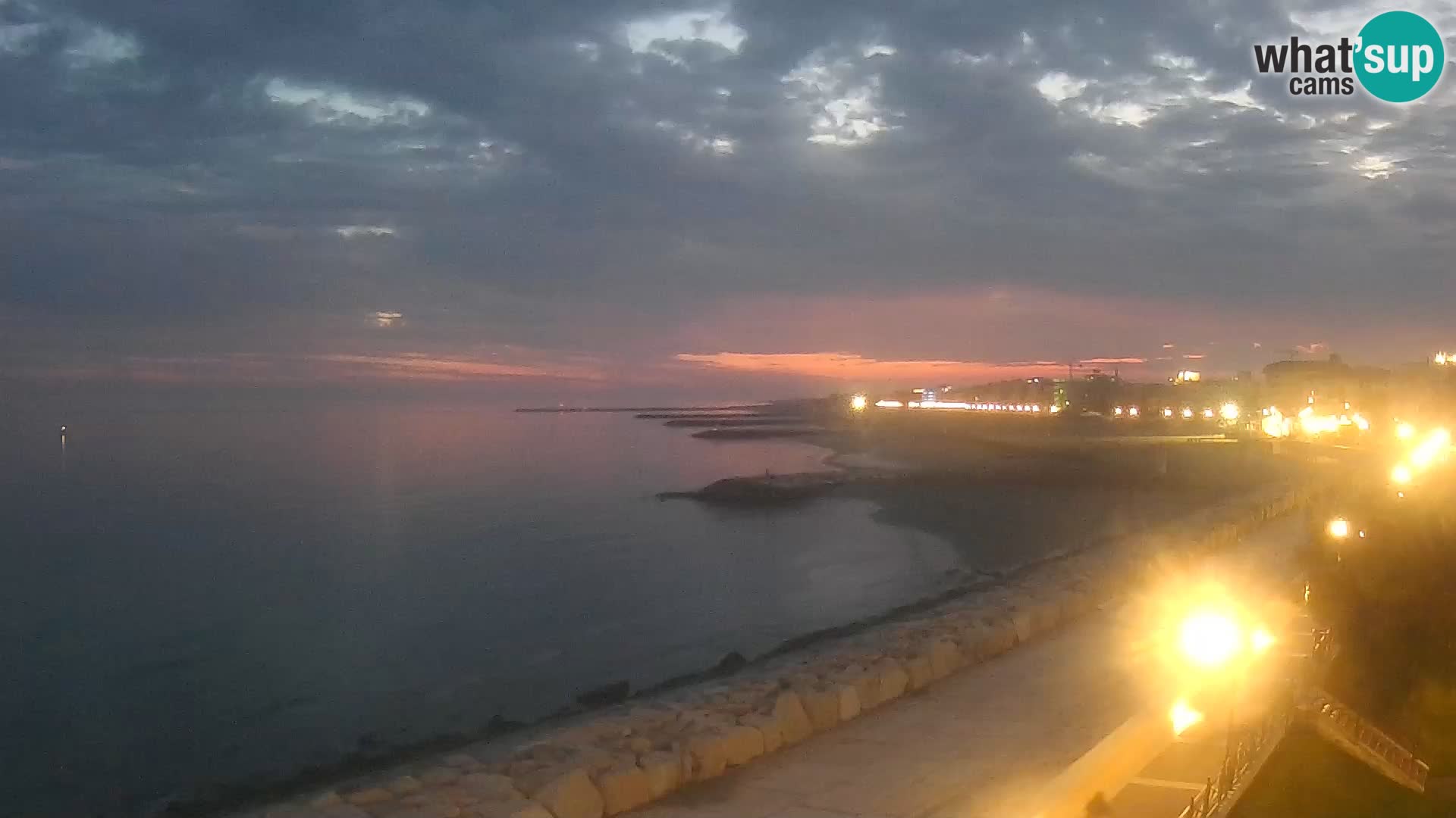 Webcam Caorle Ponente – panorama dall’ASS. Marinai di Caorle