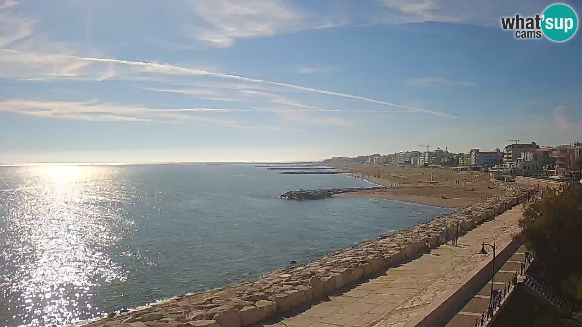 Webcam Caorle Ponente – View from Marinai di Caorle