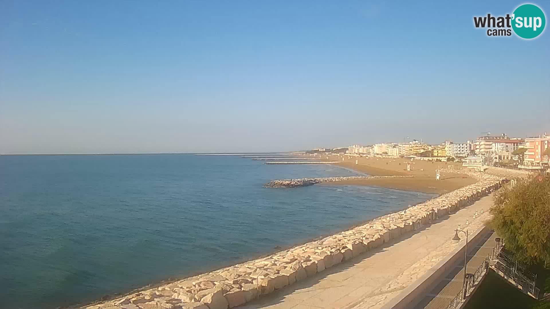 Web kamera Caorle Ponente – pogled sa “Marinai di Caorle”