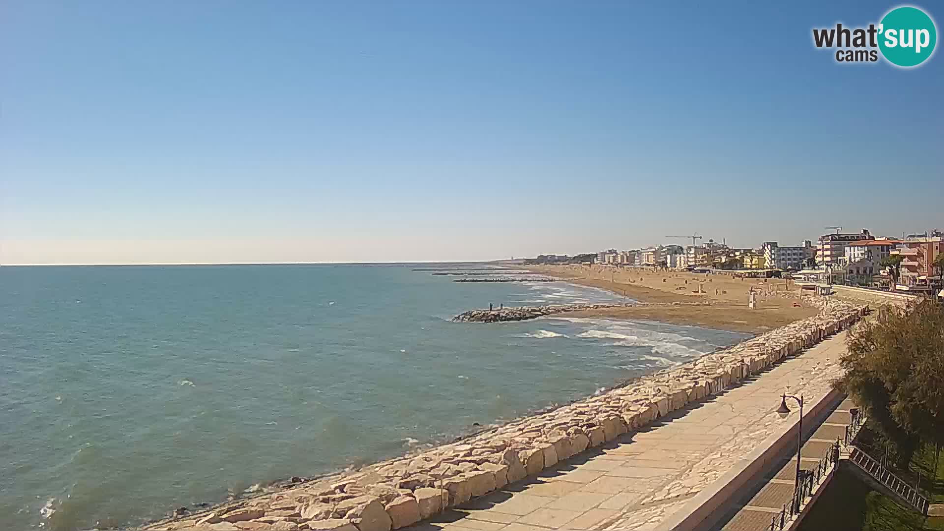 Kamera Caorle Ponente – Pogled iz “Marinai di Caorle”