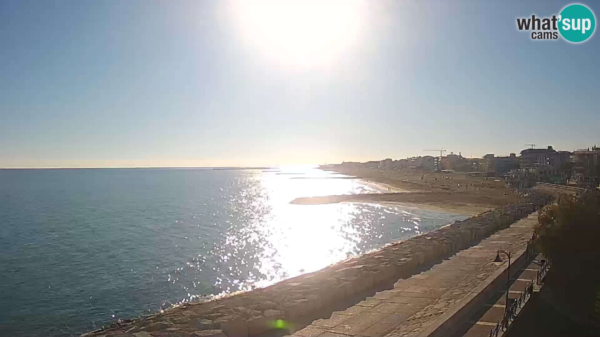 Webcam Caorle Ponente – Blick von Marinai di Caorle
